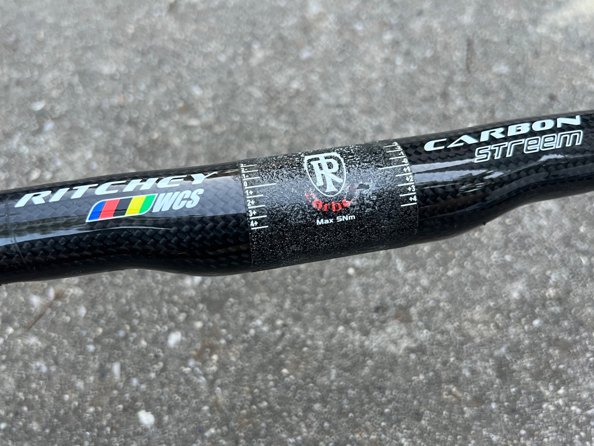 Ritchey WCS Carbon Streem 31.8x460mm Drop Bars Road Bike Black Aero Cycling  - Image 10