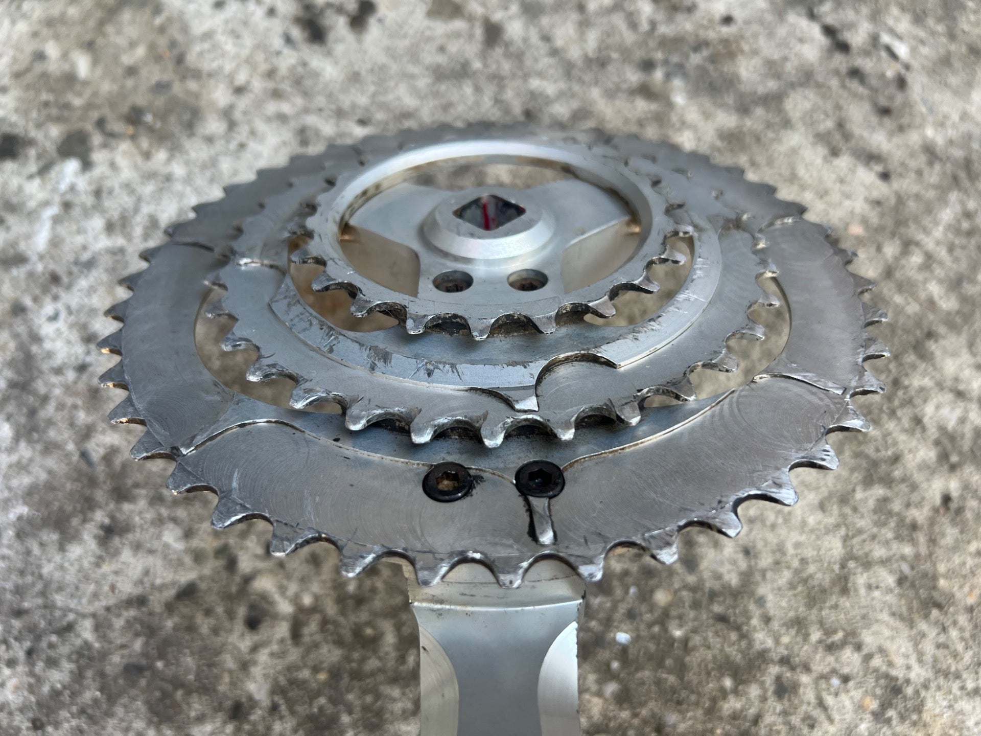 Cannondale CODA 701M 170mm 22/32/44 Crankset Vintage MTB Triple Square Taper  - Image 15