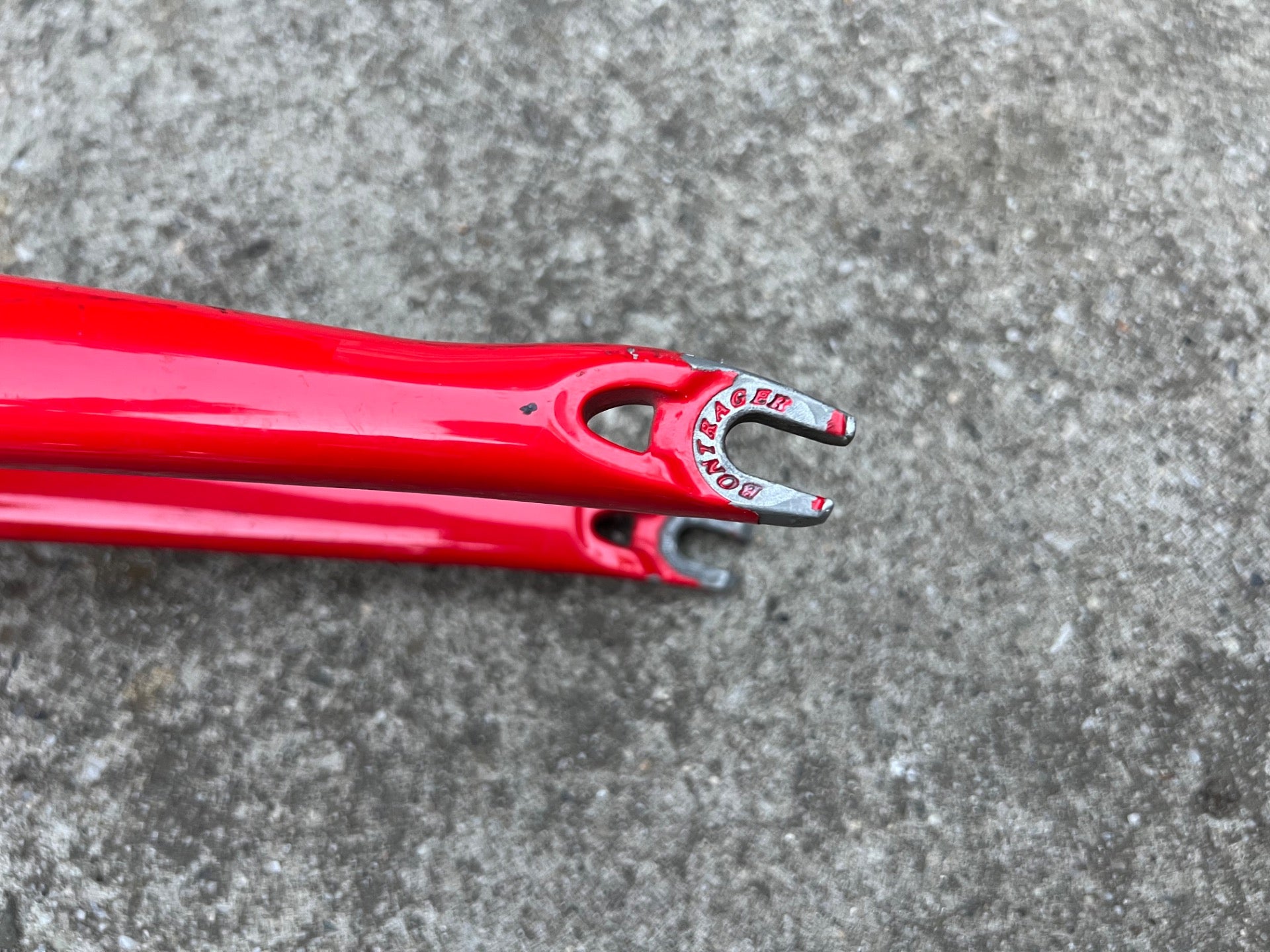 2006 Trek Pilot Carbon Fork 700c 1 1/8in Red Road Bike Racing Threadless Steerer - Image 15