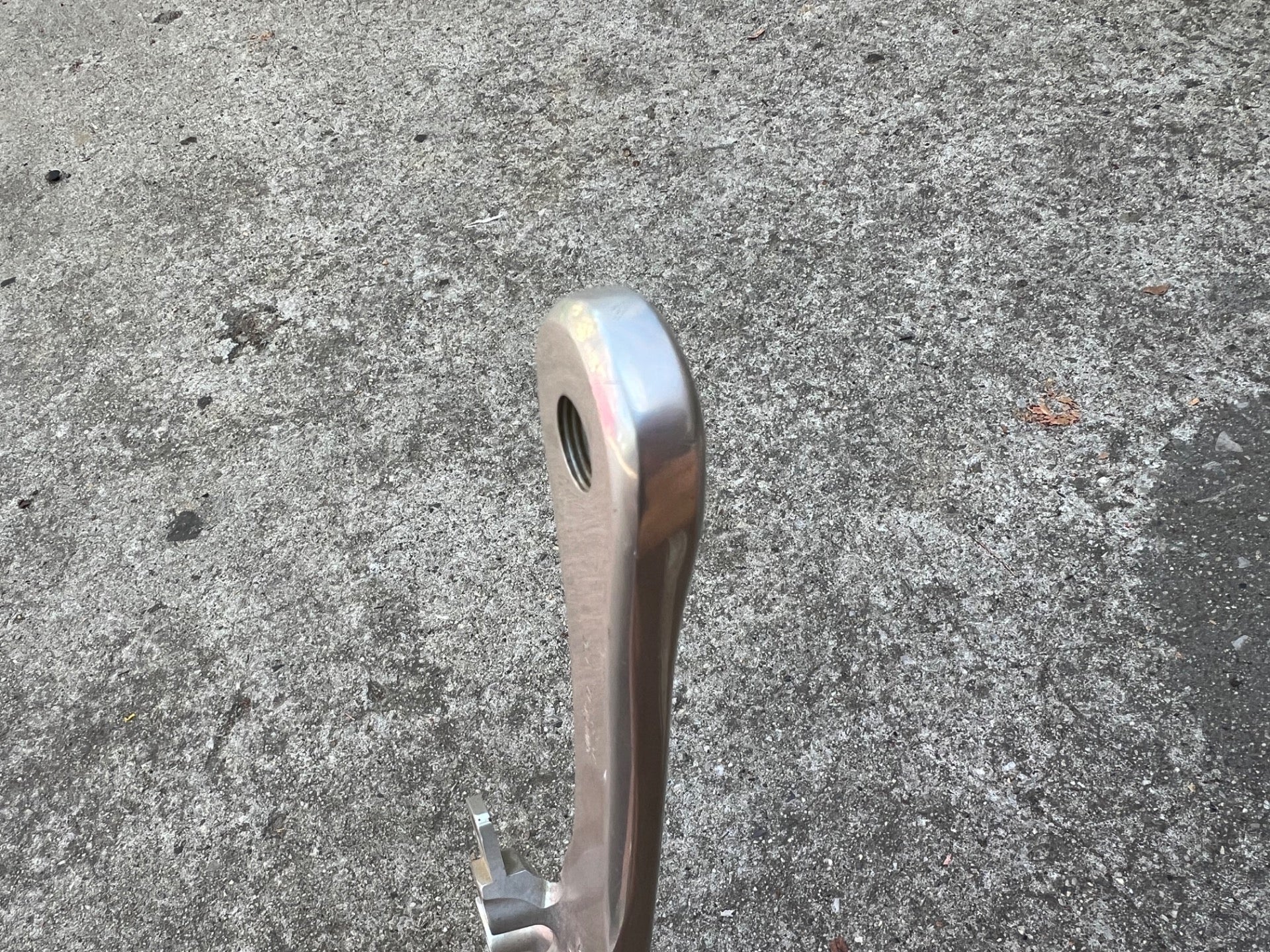 NICE Suntour XC PRO Drive Side Right Crankarm 110/74 BCD 175mm Silver Vintage - Image 8