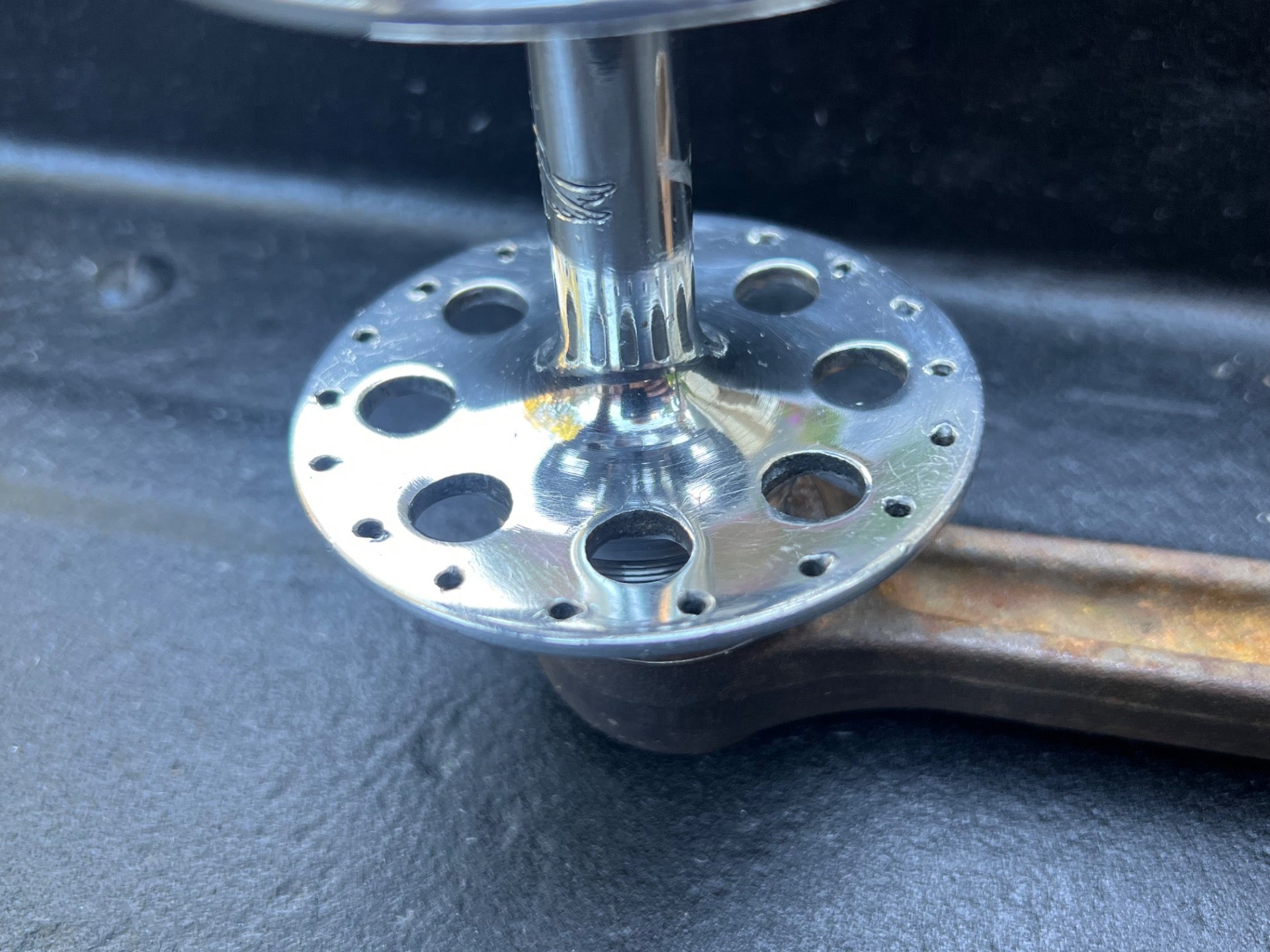 Campagnolo Nuovo Tipo 36H Hole High Flange Hubset 120mm Vintage Road Silver Camp - Image 13