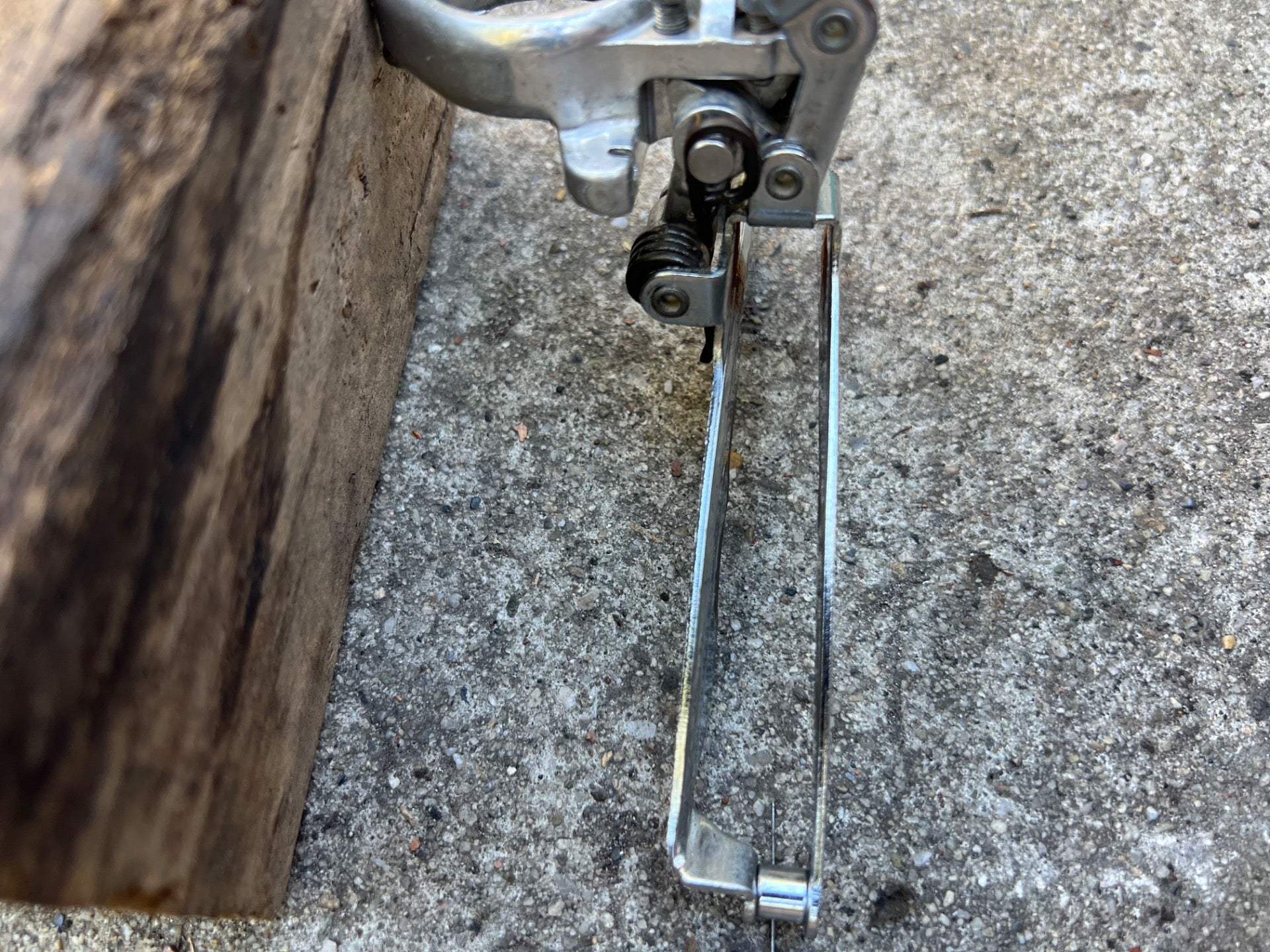 Shimano AG Tech 28.6mm Bottom Pull Double Front Derailleur Vintage Road Bike  - Image 8