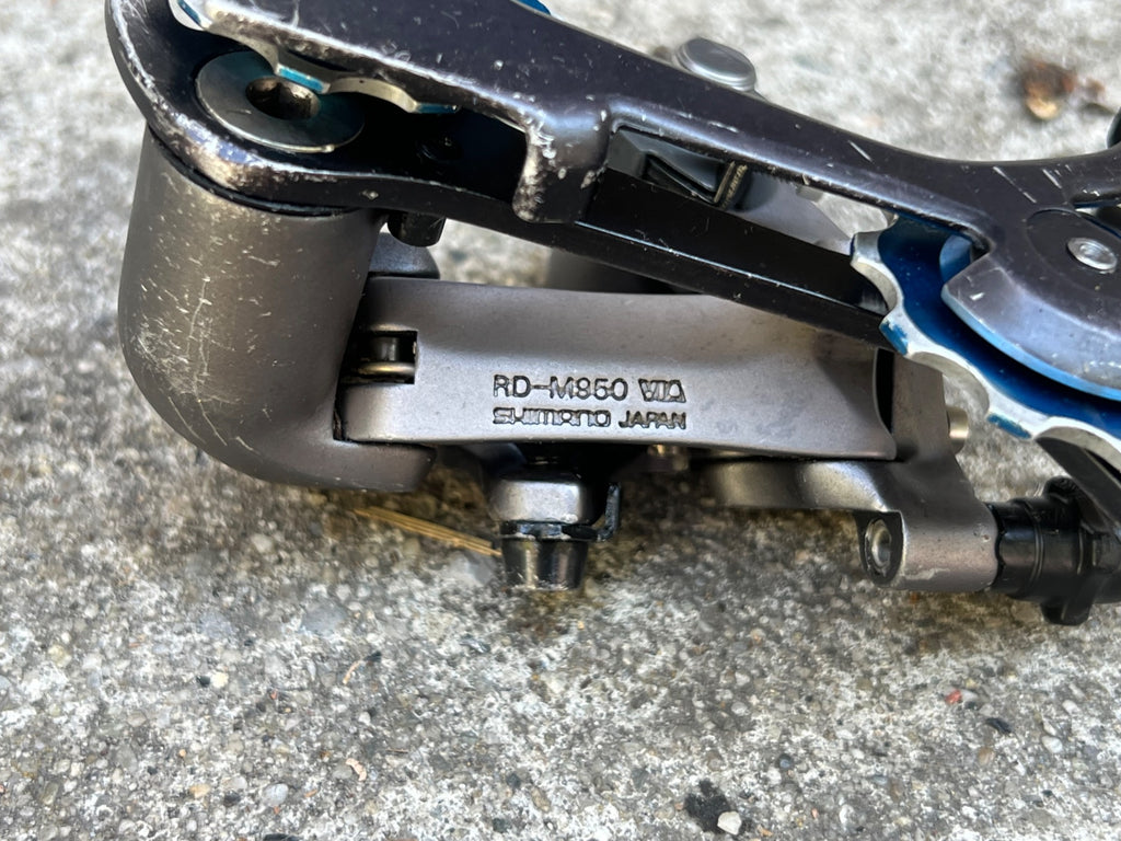 Shimano XTR RD-M950 Medium Cage Rear Derailleur 8 Speed Vintage MTB Mountain  - Image 9