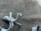 Used Dia Compe AC300G Side Pull Single Pivot Brake Set Brakes Vintage Silver Road-Bicycle Bin
