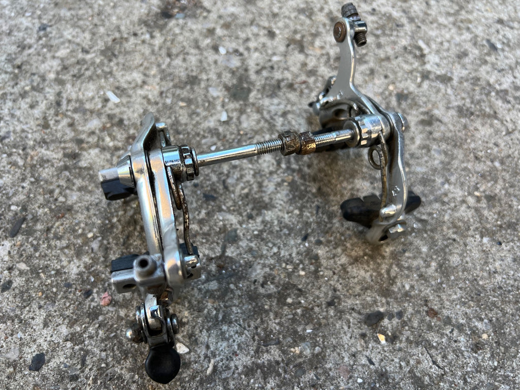 Shimano 600 Arabesque Brakes Brake Set Vintage Road Bike Silver Retro Side Pull - Image 8