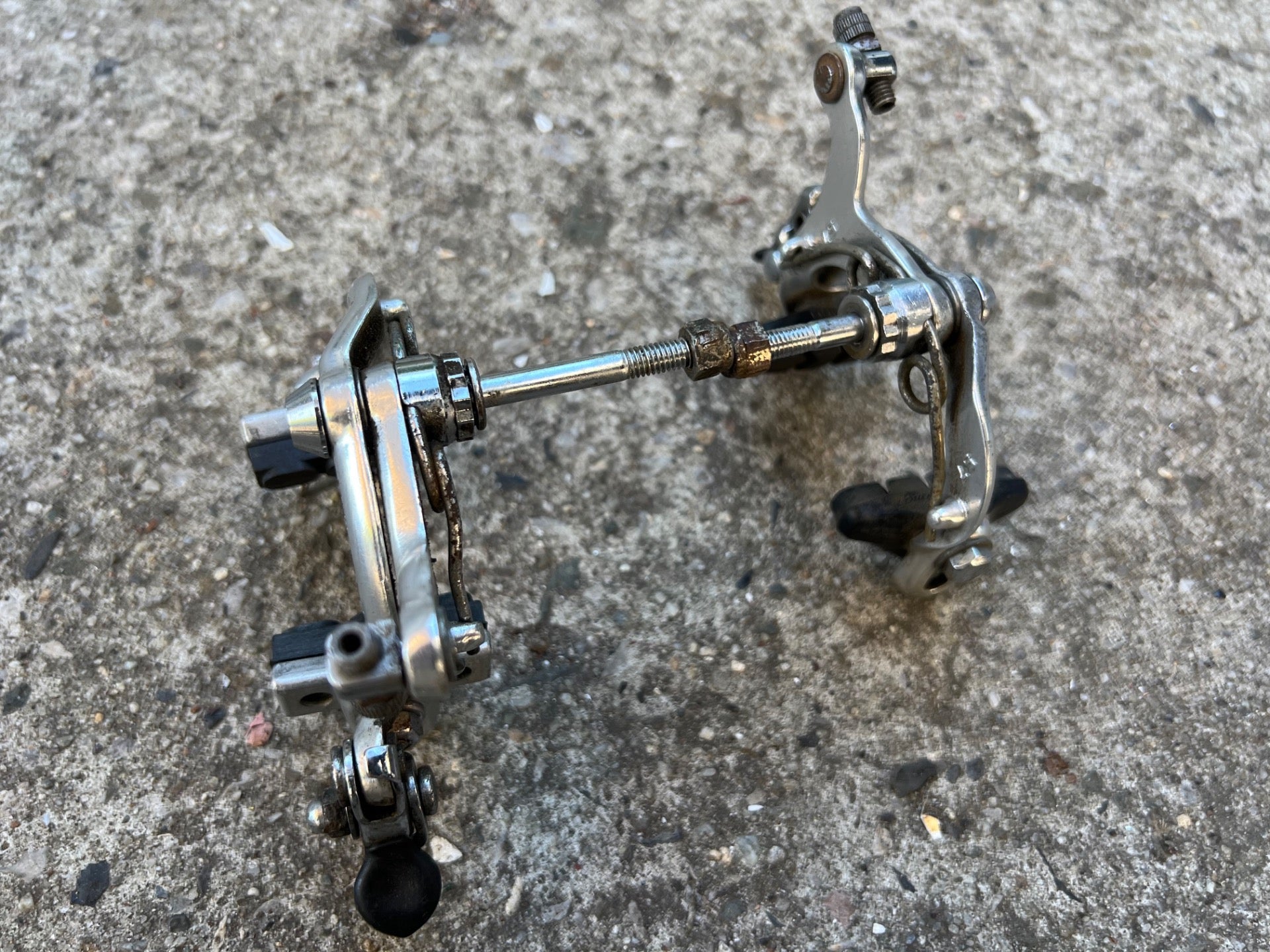 Shimano 600 Arabesque Brakes Brake Set Vintage Road Bike Silver Retro Side Pull - Image 8
