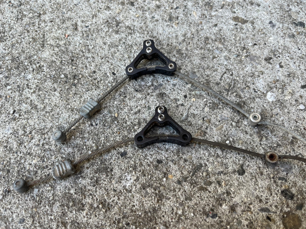 Avid Tri Align Cantilever Brakes Brake Set Vintage MTB Mountain Bike Black Ano - Image 8