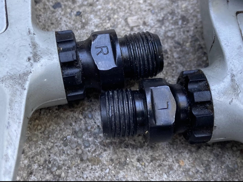 Shimano Look PD-1056 Clipless Pedals Vintage Road Bike Retro Gray Steel France - Image 8