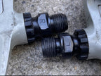 Used Shimano Look PD-1056 Clipless Pedals Vintage Road Bike Retro Gray Steel France-Bicycle Bin