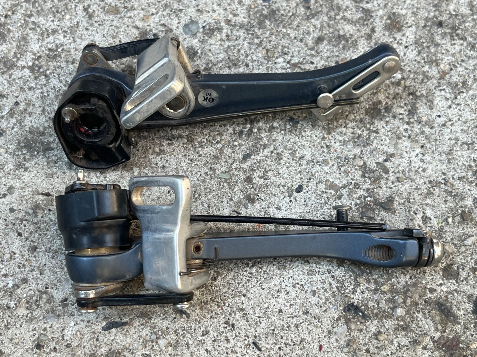 Shimano Deore LX BR-M570 V Brakes Brake Set Vintage MTB Mountain Blue Retro - Image 8