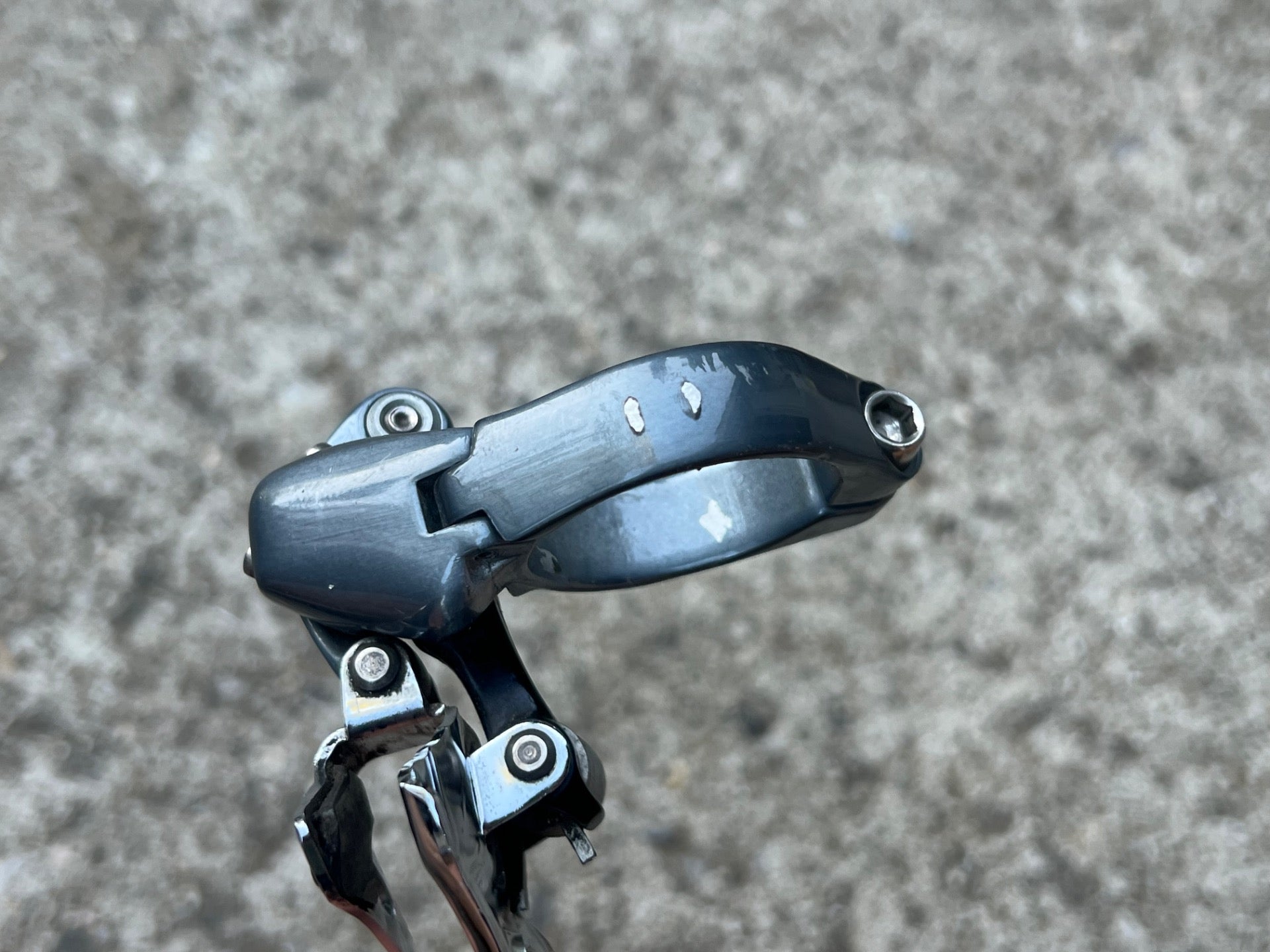 Campagnolo Centaur CT 2x10 Speed Front Derailleur Double Gray Road Bike Racing  - Image 8