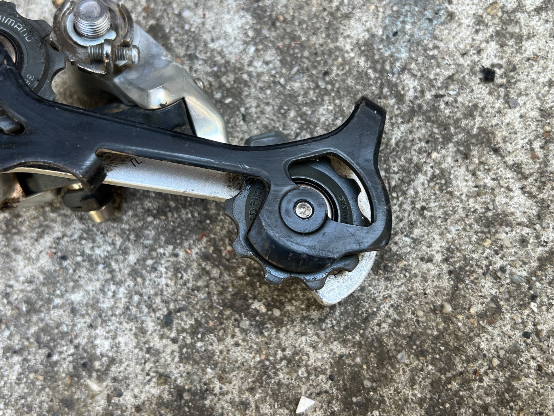 Shimano Deore XT RD-M739 8 Speed Rear Derailleur Long Cage Vintage MTB Mountain  - Image 8