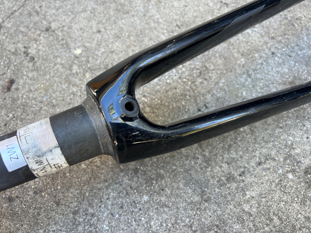 Felt Carbon Fork 700c 1 1/8” to 1 1/2” 8” Tapered Steerer Black Road Bike Fiber - Image 15