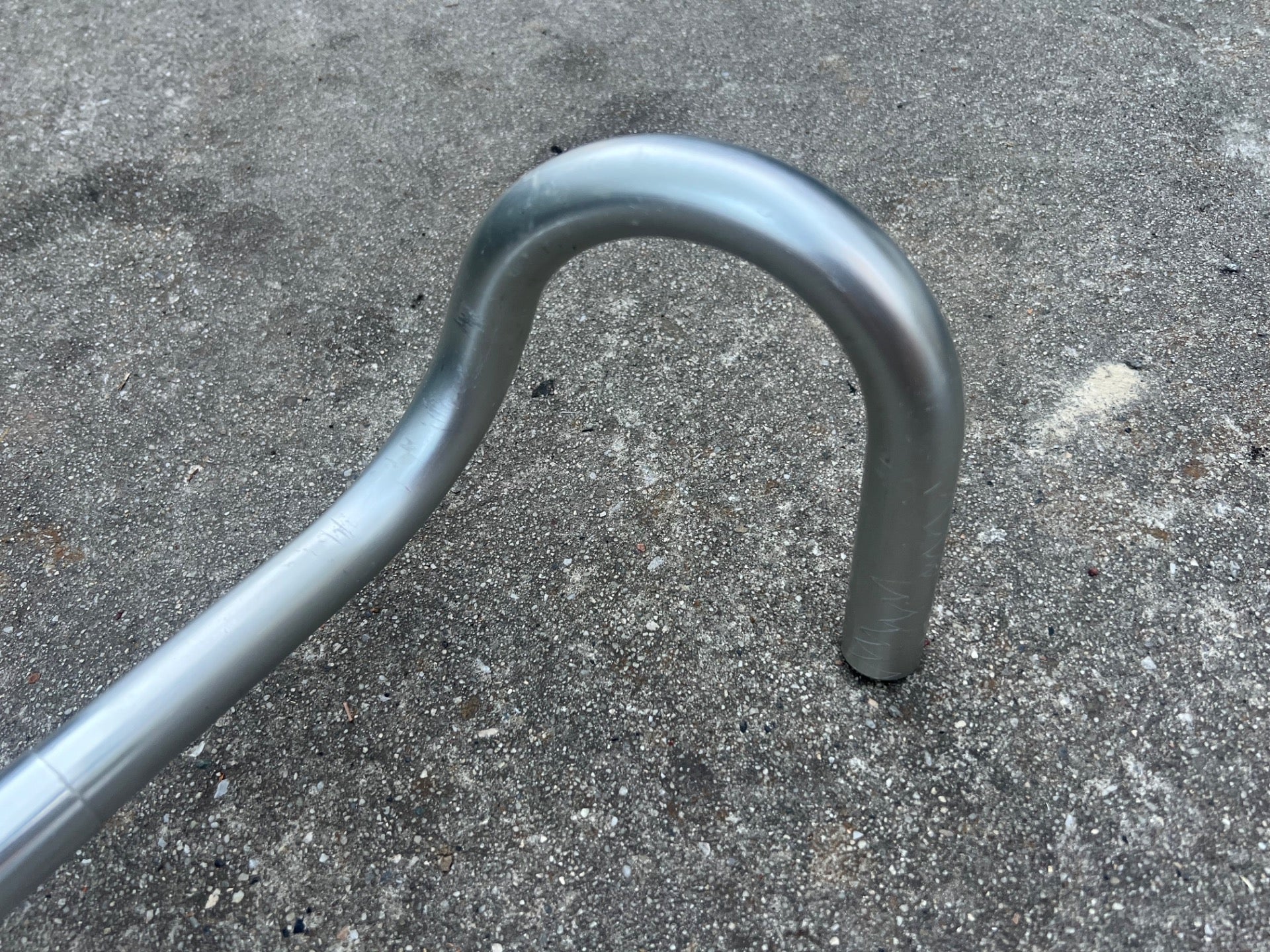Nitto B115 25.4x450mm Drop Bars Silver Aluminum Wide Touring Road Bike  - Image 9