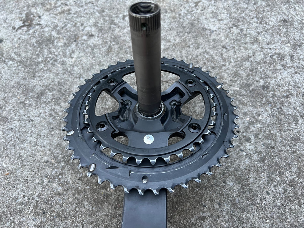 Shimano Ultegra FC-6800 175mm 46/36T 11 Speed Crankset Road Bike Double Gray   - Image 11