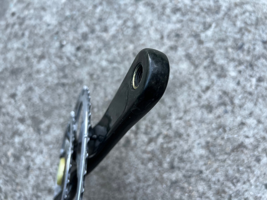 Campagnolo Chorus CT 175mm 50/34T Carbon Crankset Double Road 10 Speed EPS Black - Image 13