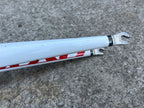 Used Guru Carbon Fork 700c 1 1/8” 8.25” Steerer True Temper White Red Threadless Road-Bicycle Bin