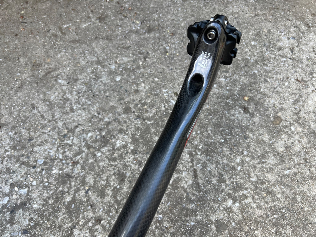 NICE FSA K-Force Light SB25 Carbon Seatpost 27.2x350mm Road Bike Black Racing  - Image 11