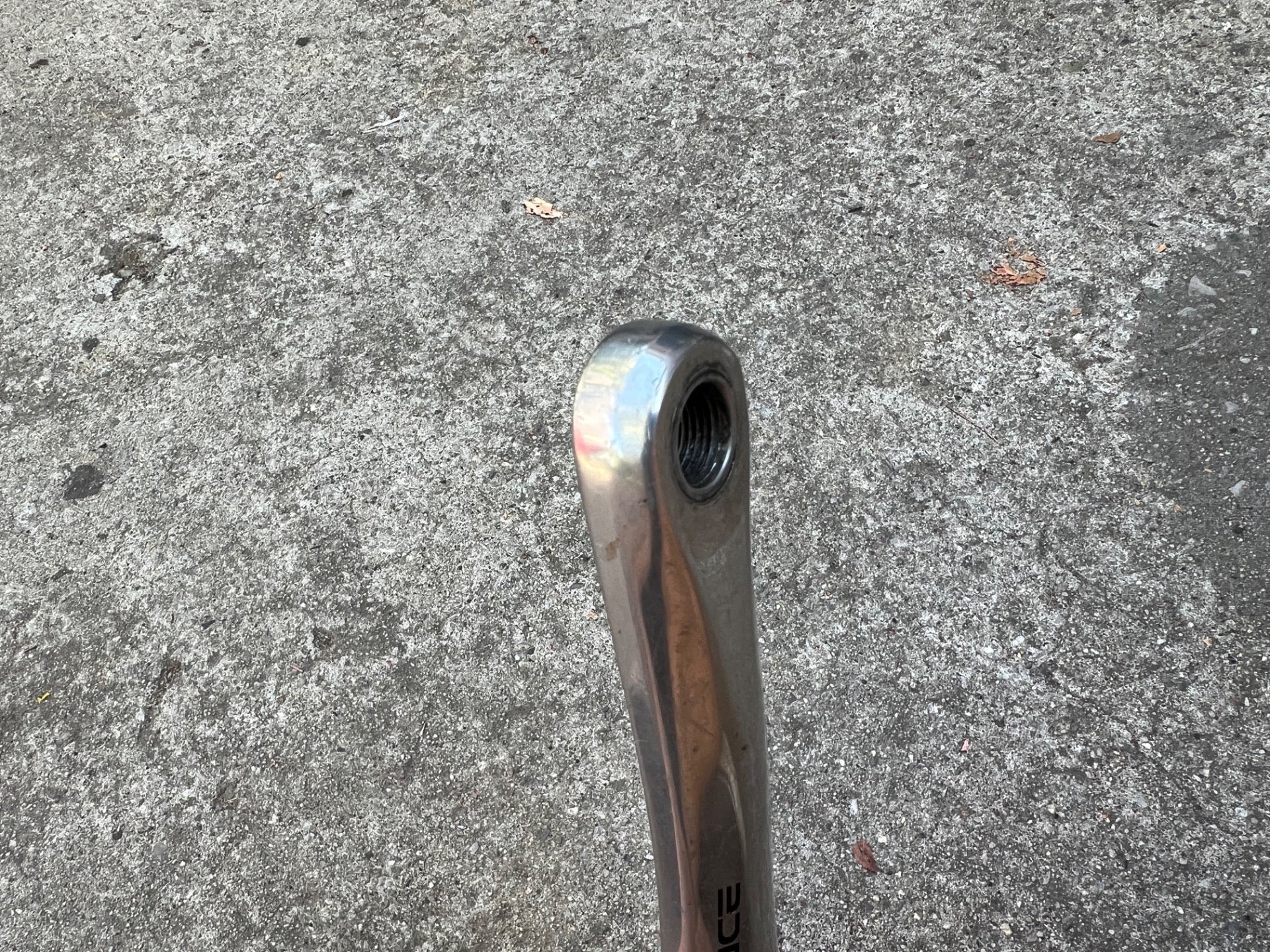 Shimano Dura Ace FC-7800 172.5mm Non Drive Side Left Crank Arm Road Bike Silver  - Image 8