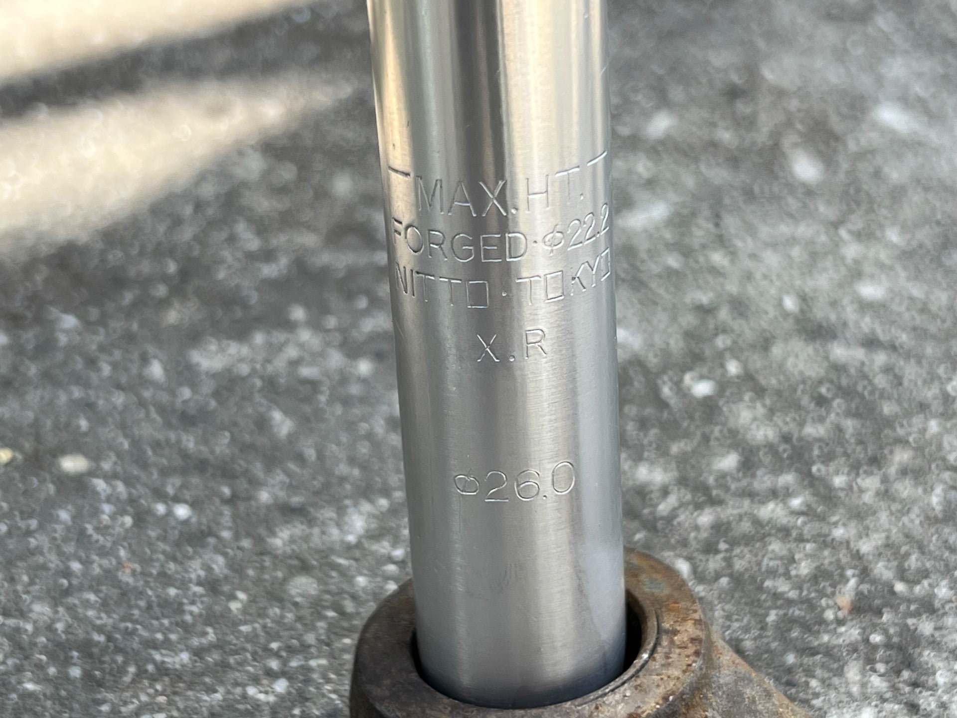 Nitto 100x26.0mm Quill Silver Drop Stem 1” 22.2 Vintage Retro 80’s Bike - Image 8