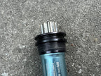 Used Crankbros Cyan 108mm 68/73mm English Thread Bottom Bracket Road Bike Blue Steel-Bicycle Bin