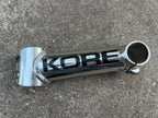 Used KORE 25.4x135mm 1 1/8” Threadless Stem Vintage Retro Mountain Bike Silver 5 Deg-Bicycle Bin