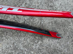 Used Trek RXL Bontrager 1 1/8” Tapered Carbon Fork Red White Aluminum Road Bike Race-Bicycle Bin
