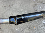 Used Forte Axis Carbon Fork 700c 1 1/8” 9.5” Threadless Steerer Black Road Bike Gray-Bicycle Bin