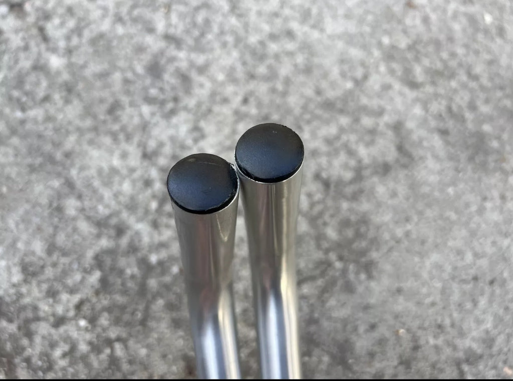 Tioga Power Studs Bar Ends Silver Vintage MTB Mountain Bike Retro 90s - Image 8