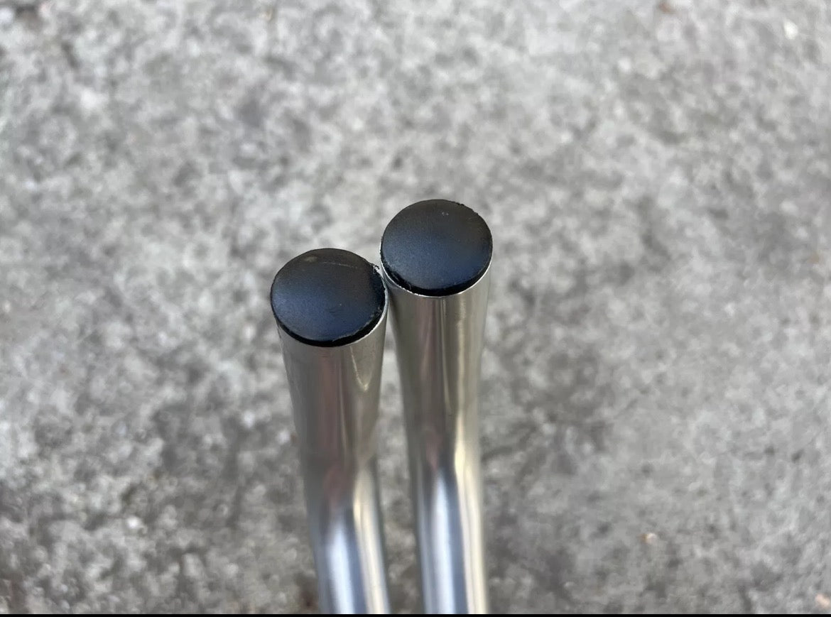 Tioga Power Studs Bar Ends Silver Vintage MTB Mountain Bike Retro 90s - Image 8