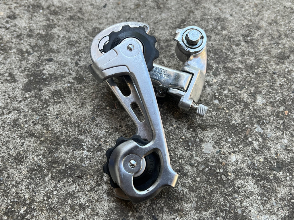 Shimano RD-M700 Deerhead Rear Derailleur Long Cage Retro Deore XT MTB - Image 9