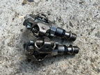 Used Shimano XTR M980 Clipless Pedals & Cleats SPD Mountain Gravel CX XC Bike Racing-Bicycle Bin