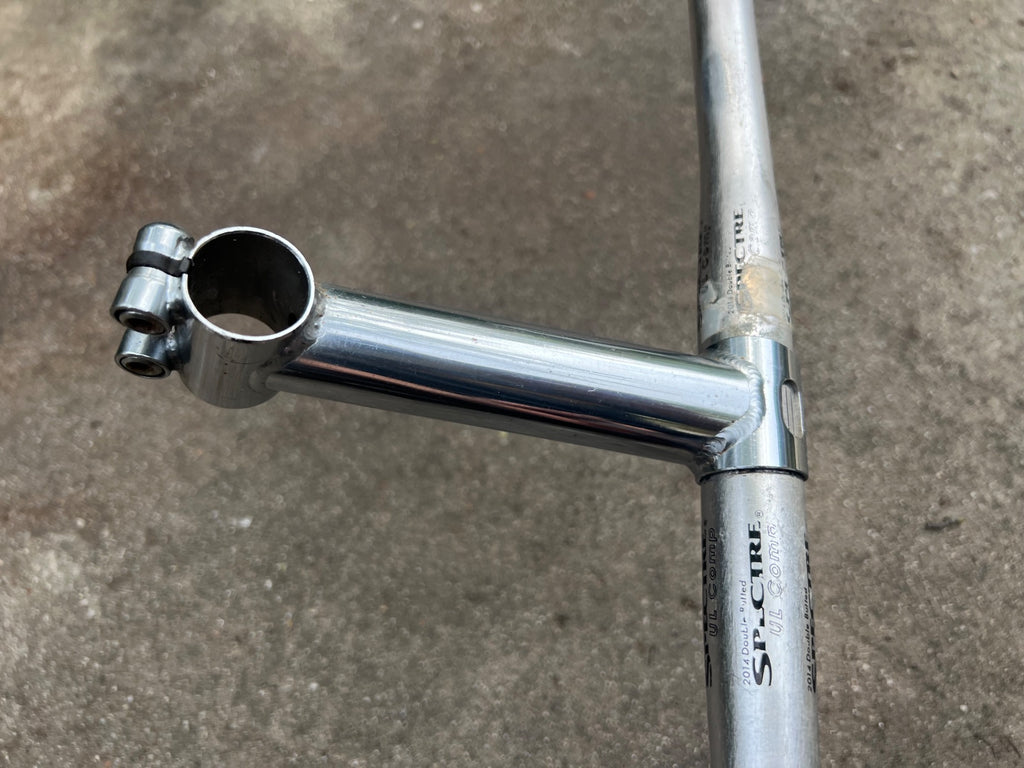 Spectre UL Comp Bars & Stem Combo 1in Threadless 560mm Vintage MTB Retro Chrome  - Image 9