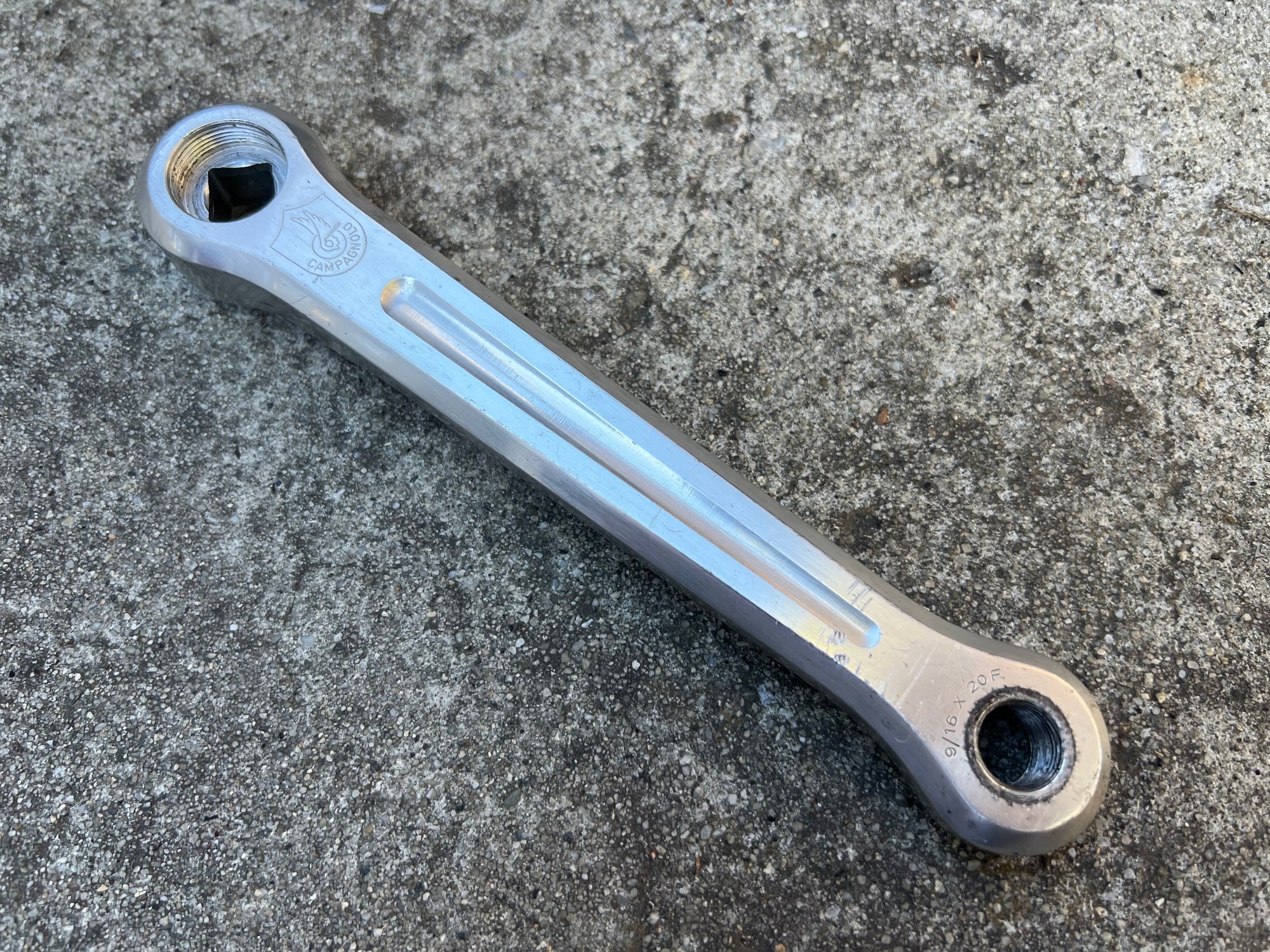 Campagnolo Record 170mm 53/42T 144 BCD Strada Crankset Double Vintage Road Campy
