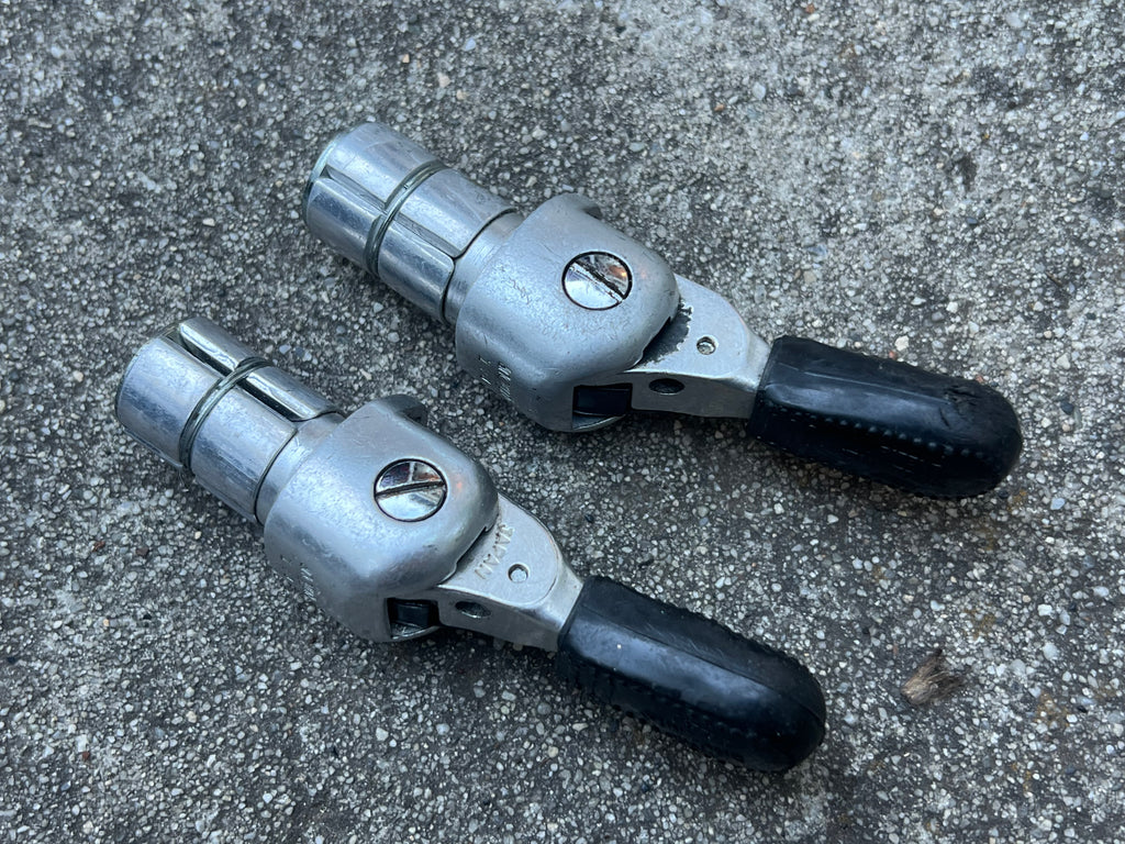 Suntour Power Bar End Shifters Vintage Touring Road Bike Friction Double Triple