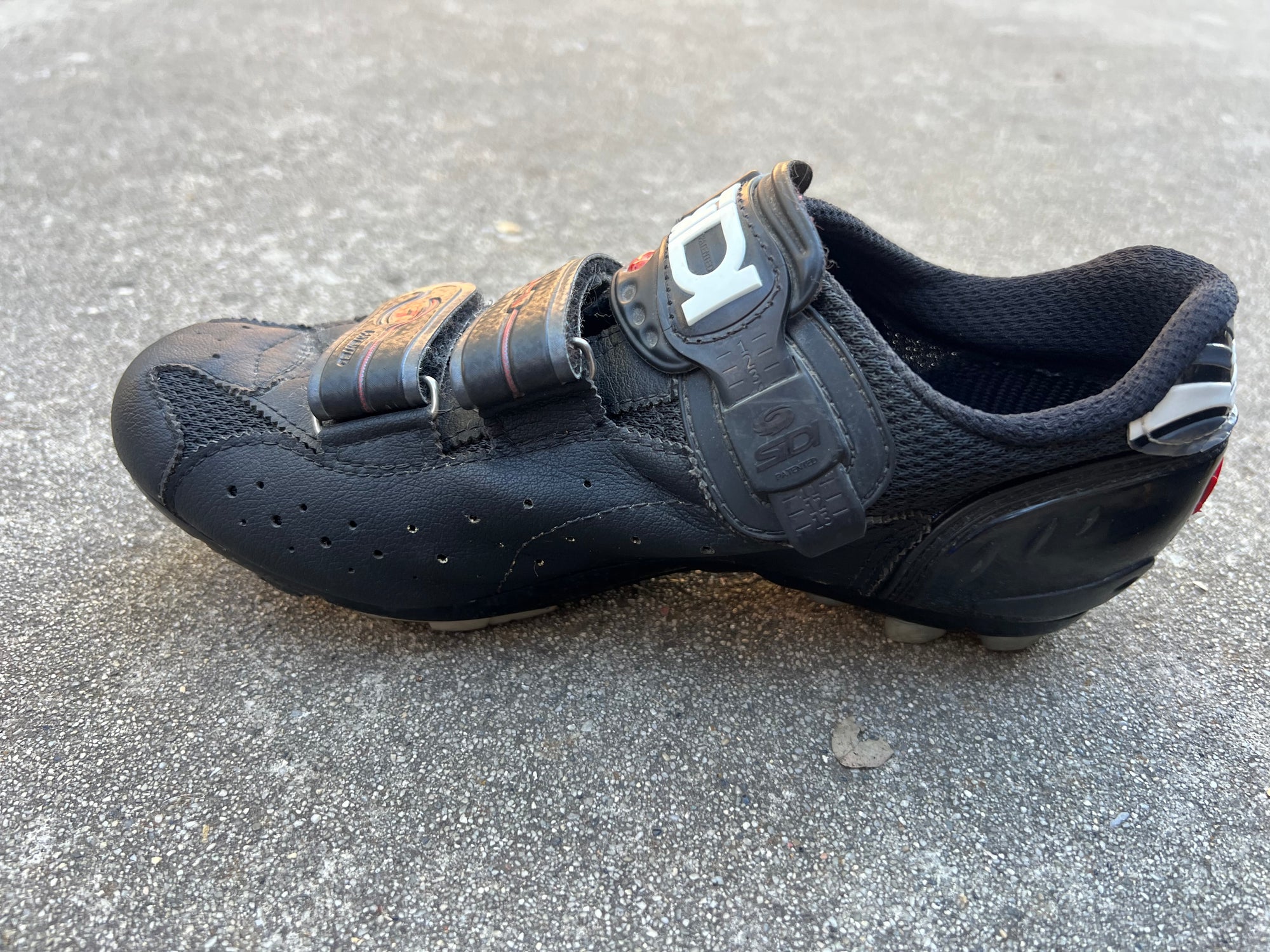 SIDI S-Pro Cycling Shoes 6.5 Men’s Size 39 EU EUR Road Bike Clipless Black Red