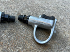 Used Campagnolo Centaur Pro Fit Clipless Pedals Road Bike Gray Vintage-Bicycle Bin