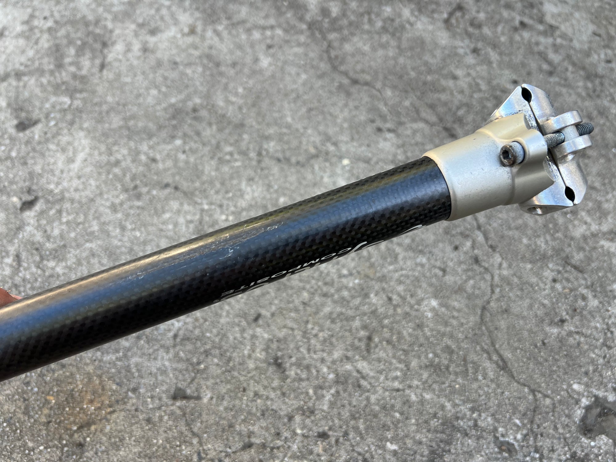 Syncros Composite Carbon Seatpost 27.2x350 Vintage Road MTB Mountain Bike Black