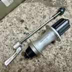NOS Shimano Deore XT FH-M752 36H 135mm Rear Hub w Skewer Vintage MTB 8/9/10 Speed