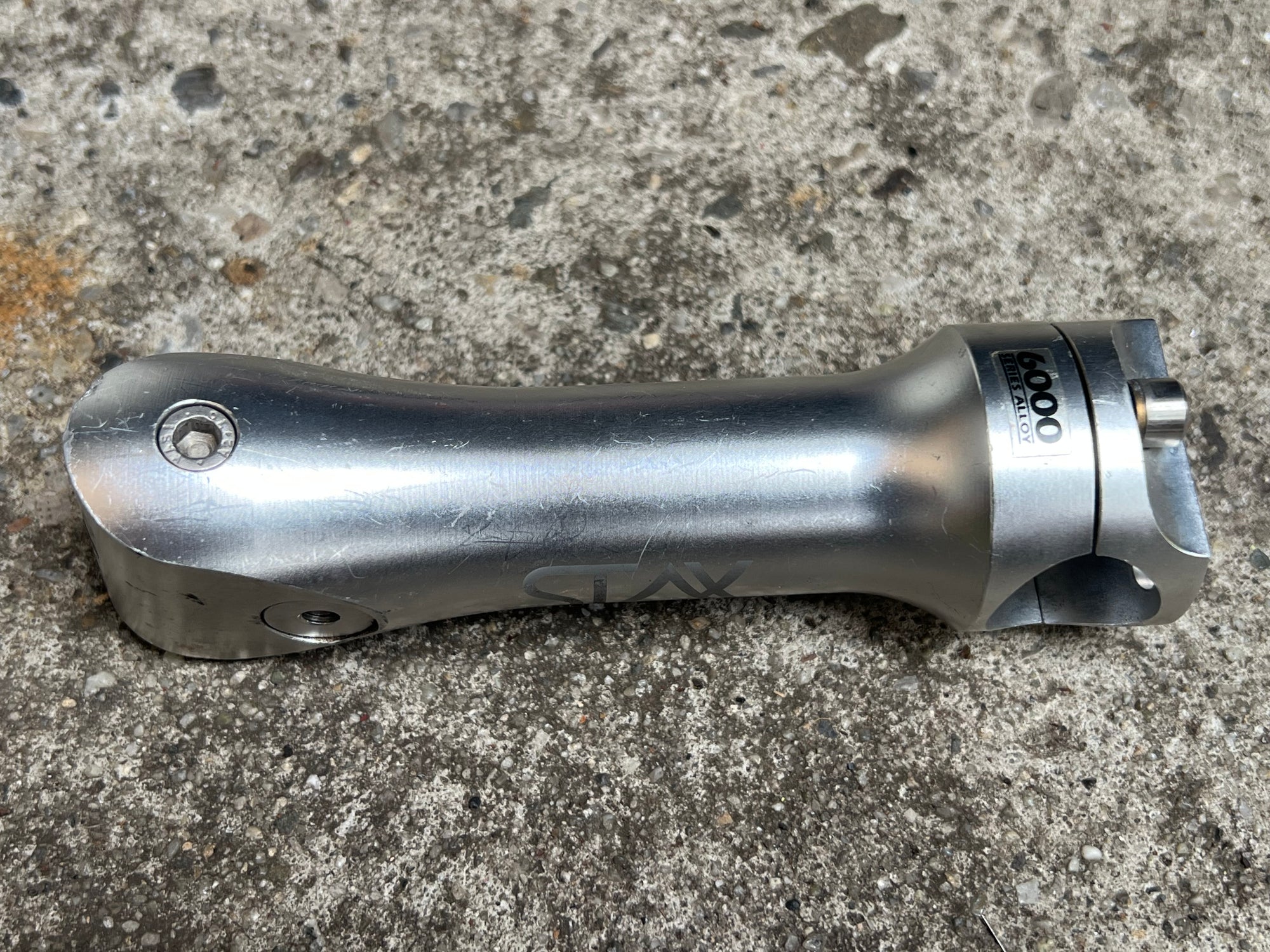 STAX 6000 Aluminum Stem 1” Threadless 120x25.4mm Vintage MTB Made in Brazil