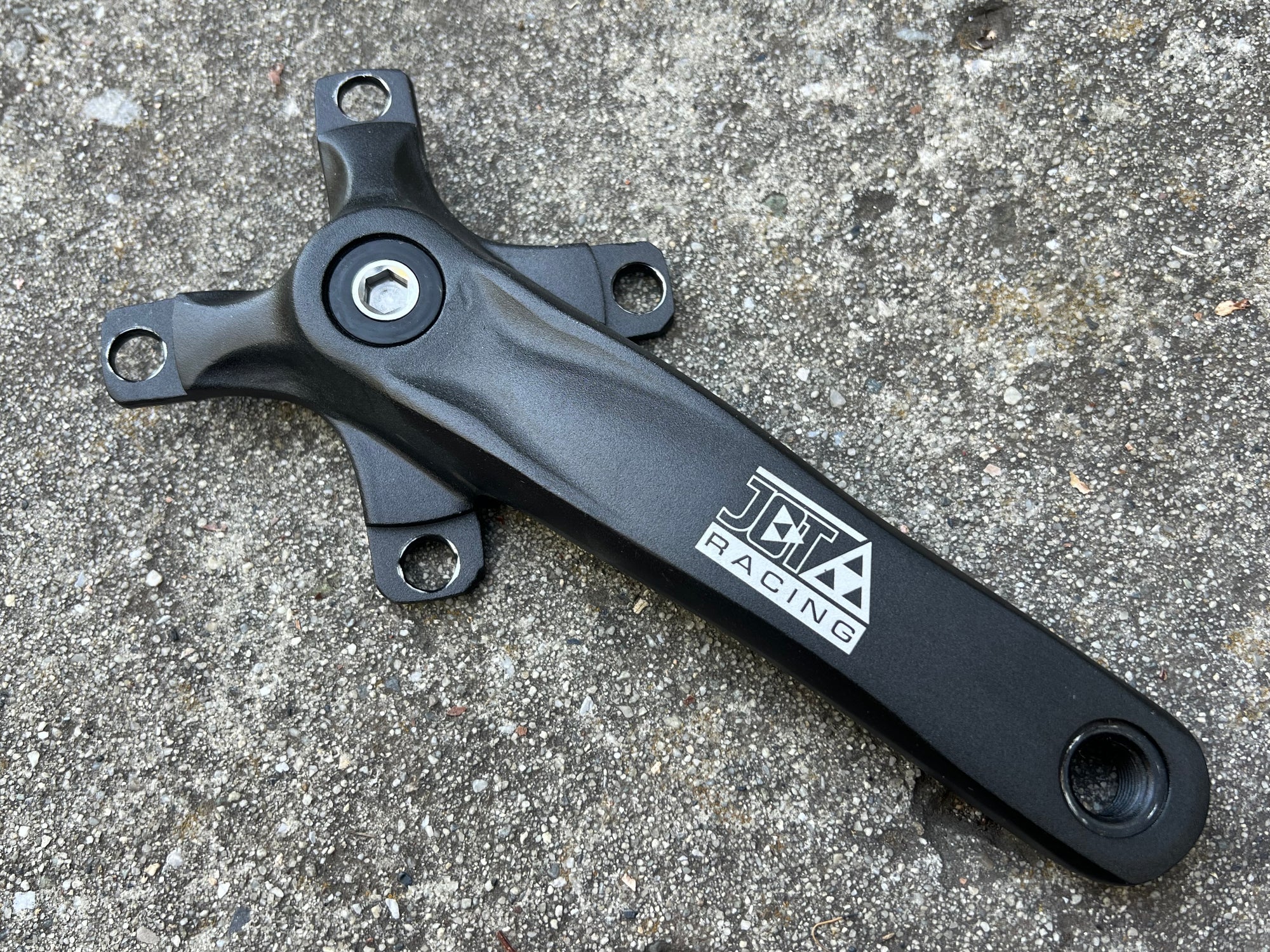 Jet Racing 160mm Crankset BMX MTB 104BCD 4 Bolt Single Speed Short Compact Crank