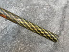 LP Composites 31.6x340mm Carbon Seatpost Vintage MTB Yellow Weave
