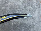 NOS Forte Axis 700c Carbon Fork 1” Steerer 12” Long Black Gold Road Bike