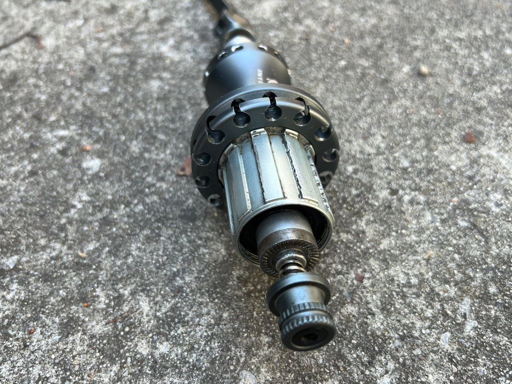 IRD Interloc 28H 135mm Gray 8/9/10 Speed Straight Pull Rear Hub