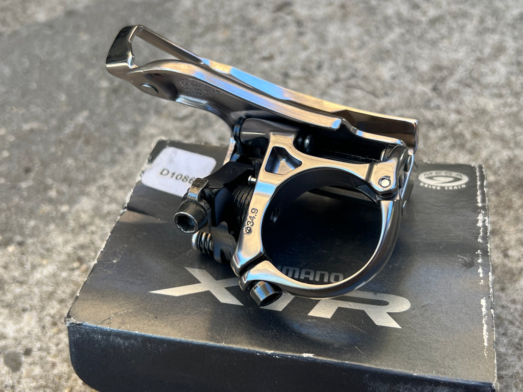 NOS Shimano XTR FD-M960 34.9mm Top Pull Front Derailleur Triple Vintage MTB