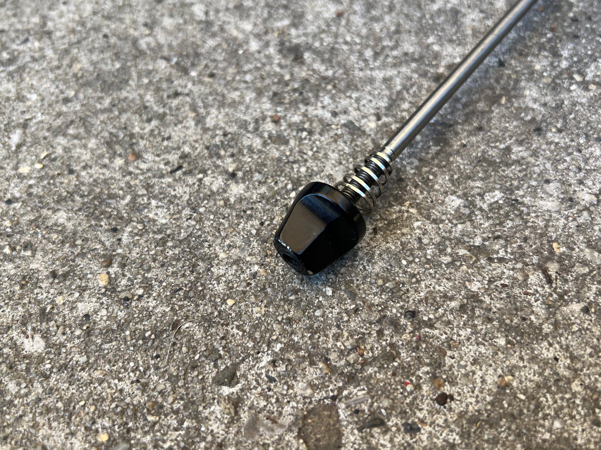 Salsa Titanium 135mm Rear Flip Off Quick Release Skewer Black MTB Mountain CX 44g