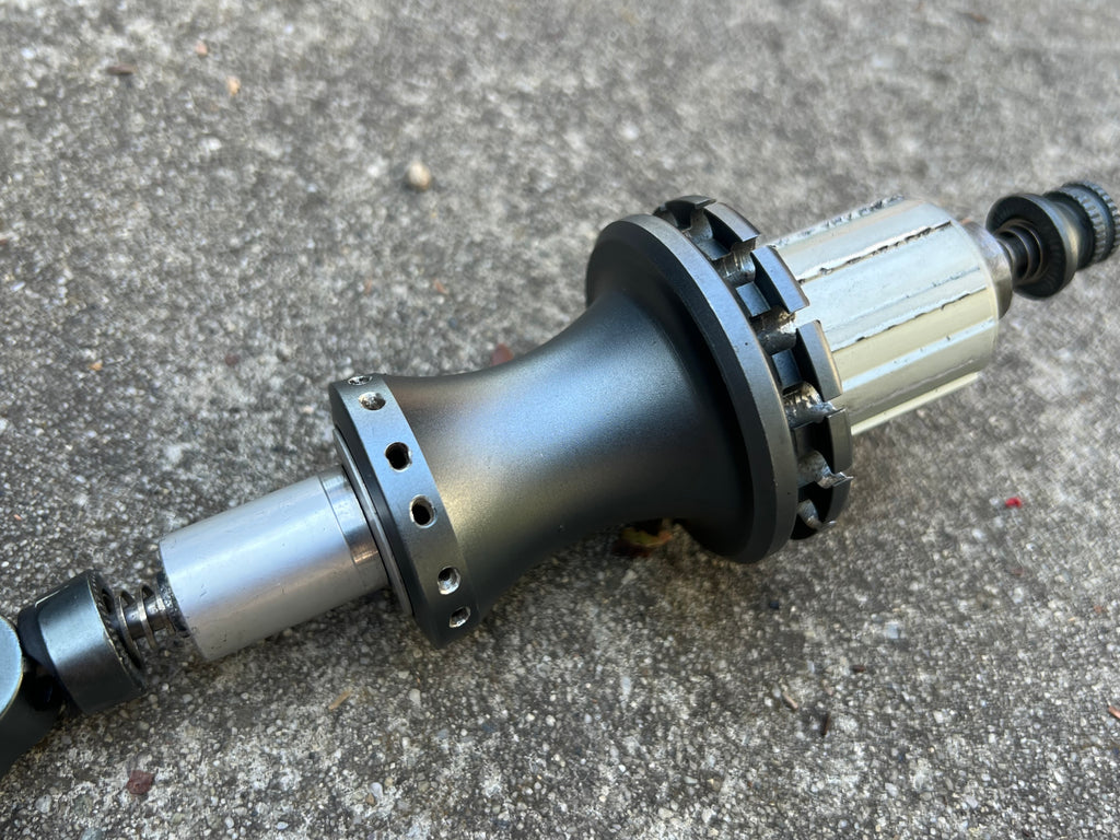 IRD Interloc 28H 135mm Gray 8/9/10 Speed Straight Pull Rear Hub