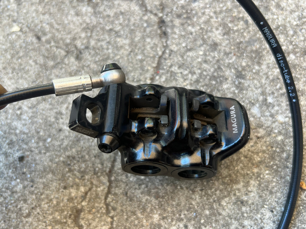 FOR PARTS Magura MT30 Thirty Front Brake 4 Piston 4Pot Black MTB