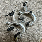 Dia Compe 400 Side Pull Brake Set Vintage Road Bike Silver Gravel Touring Retro Brakes