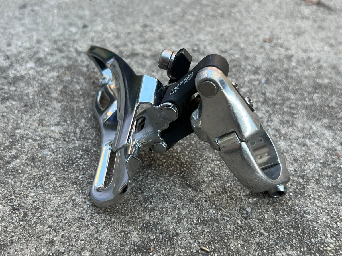 Shimano Deore XT FD-M738 28.6mm Top Pull Triple Front Derailleur MTB